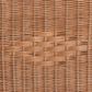 Baxton Studio Eamon Storage Bench with Brown Rattan in Cream, , large