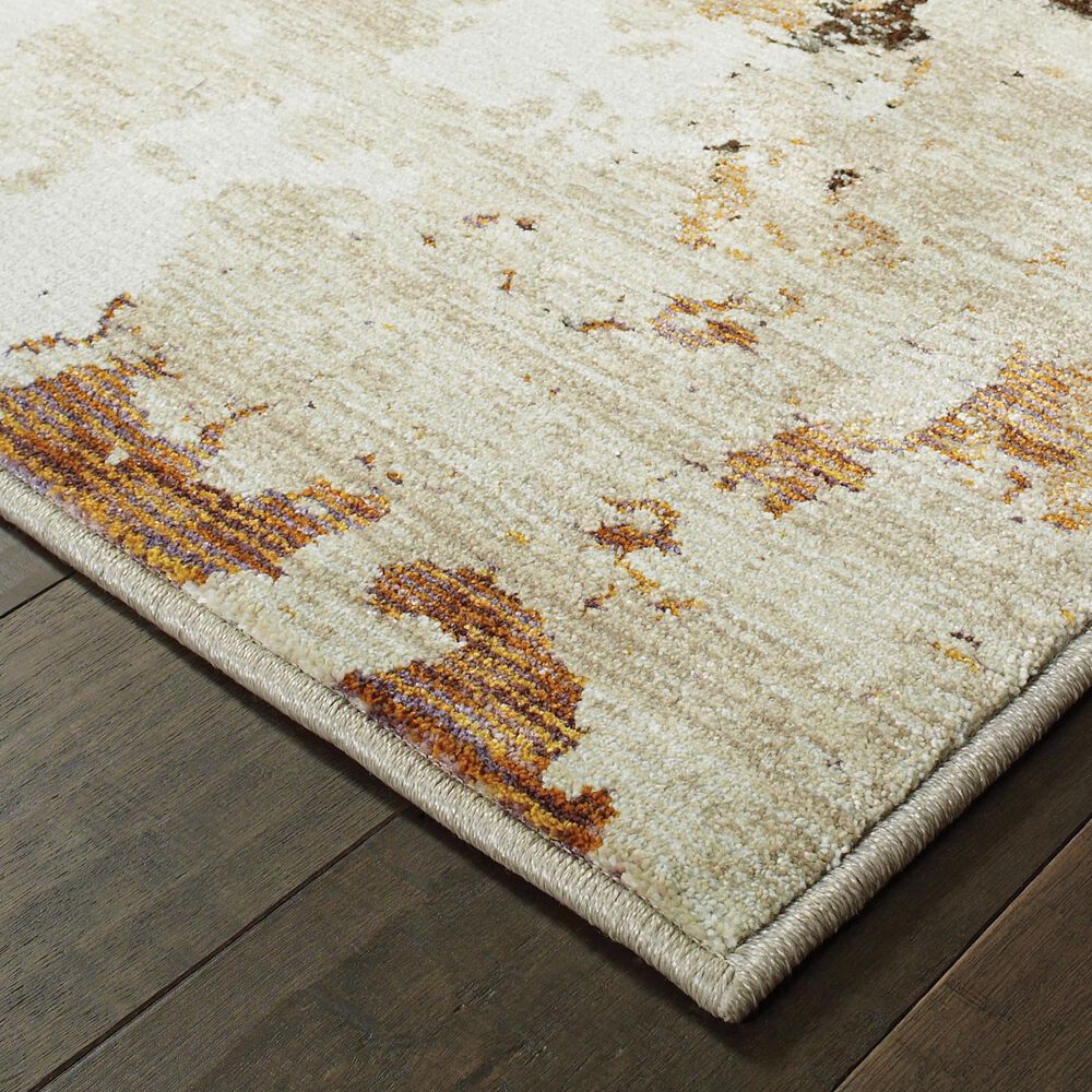 Oriental Weavers Evolution Beige 5&#39;3&quot; x 7&#39;3&quot; Area Rug, , large