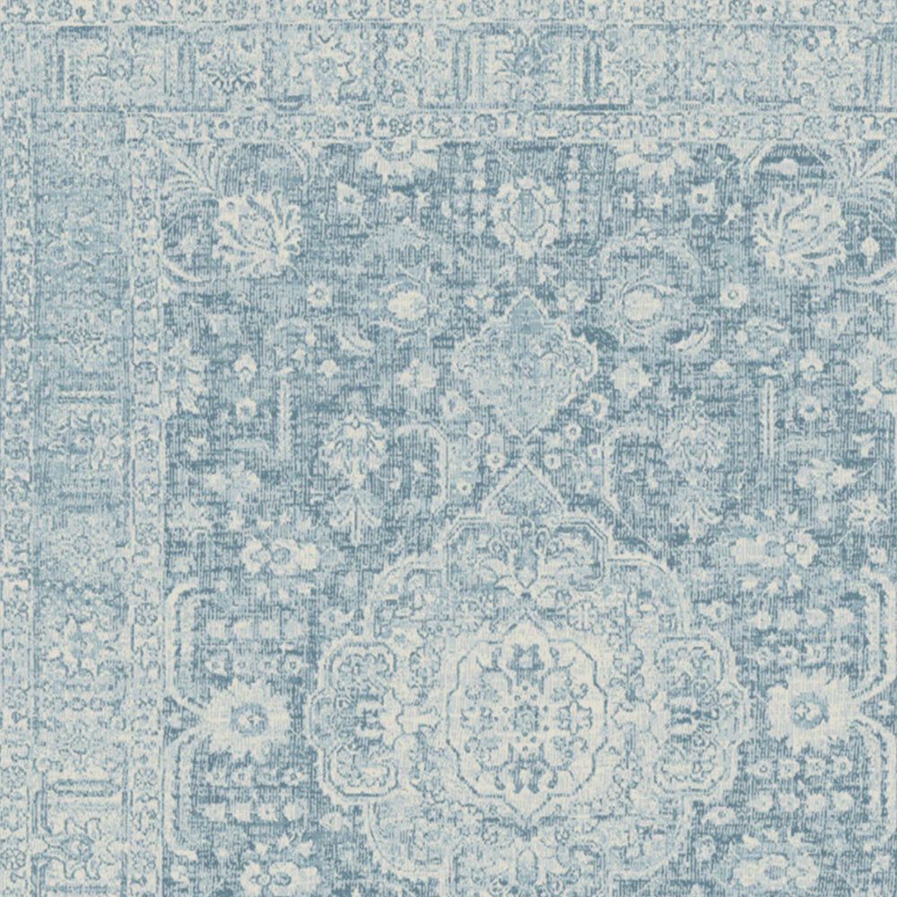 Balta Rugs Crozier Medallion 5&#39;3&quot; x 7&#39; Blue Area Rug, , large
