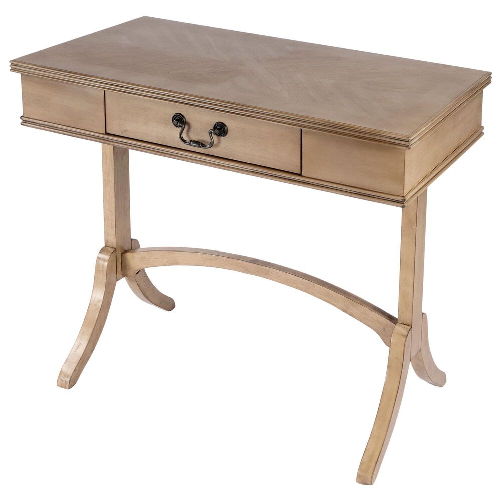 Butler Alta 1 Drawer Writing Desk in Natural, , large