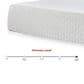 Ashley Chime 12" Memory Foam Extra Plush Tight Top Twin Mattress, , large