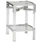 Ashley Chaseton Accent Table in Clear and Silver, , large