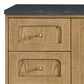 James Martin Vanities Laurent 60" Single Bathroom Vanity in Light Natural Oak with 3 cm Charcoal Soapstone Quartz Top and Rectangular Sink, , large
