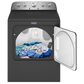 Maytag 7.0 Cu. Ft. Front Load Gas Dryer with Steam-Enhanced Cycles in Volcano Black, , large