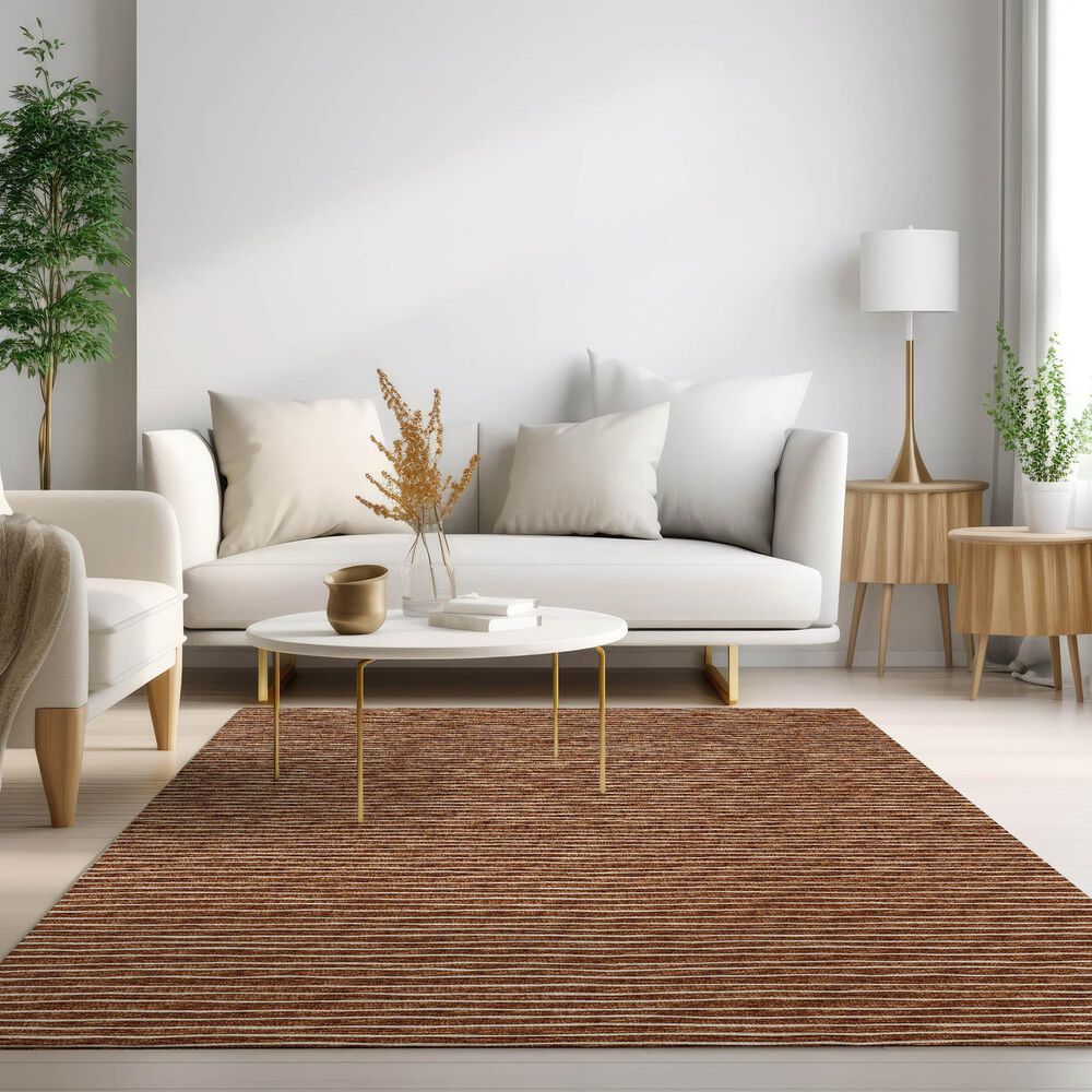 Dalyn Rug Company Laidley 3&#39; x 5&#39; Paprika Indoor/Outdoor Area Rug, , large