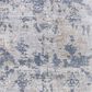 Amer Rugs Hamilton 10"3" x 14" Ivory and Blue Area Rug, , large