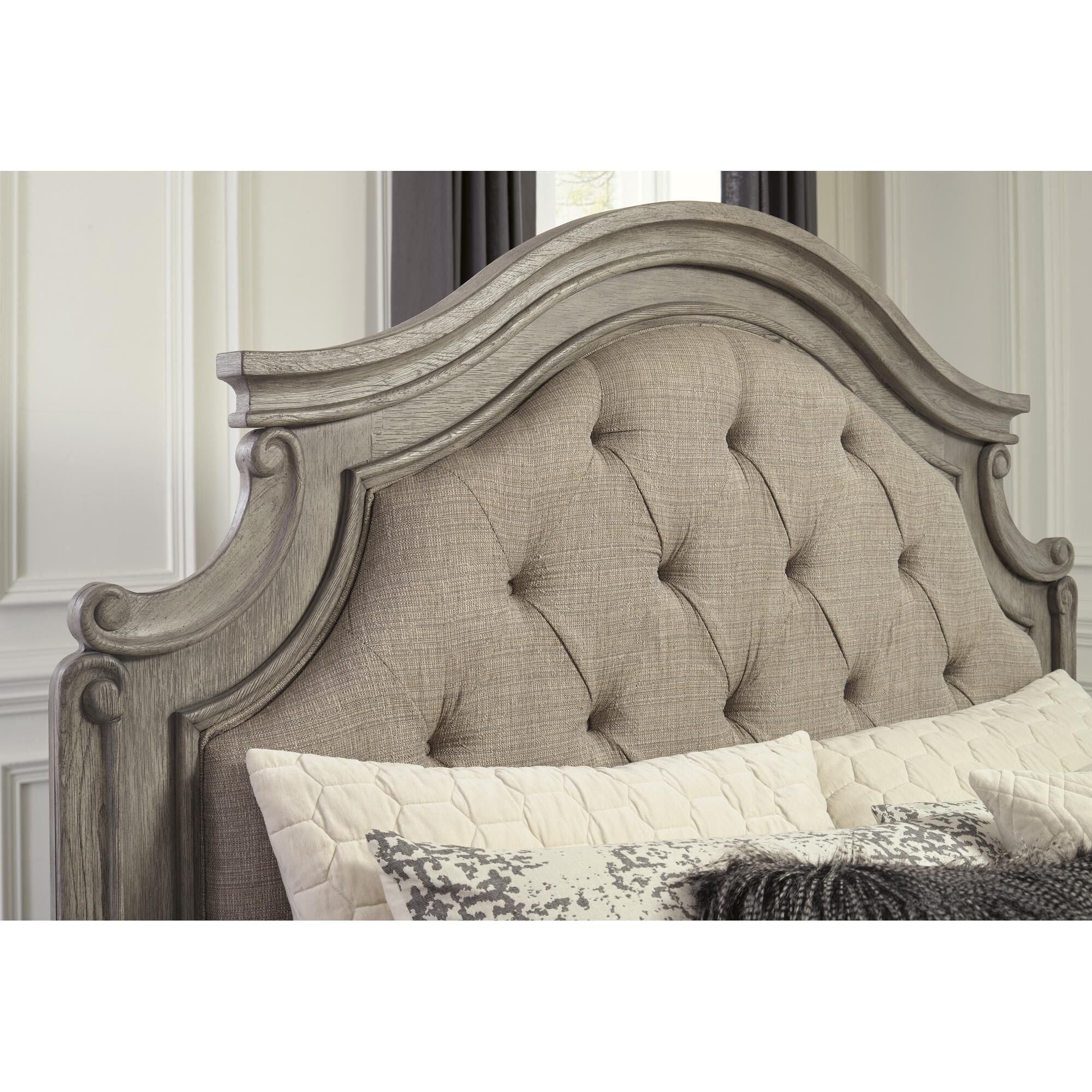 Treport upholstered panel headboard deals