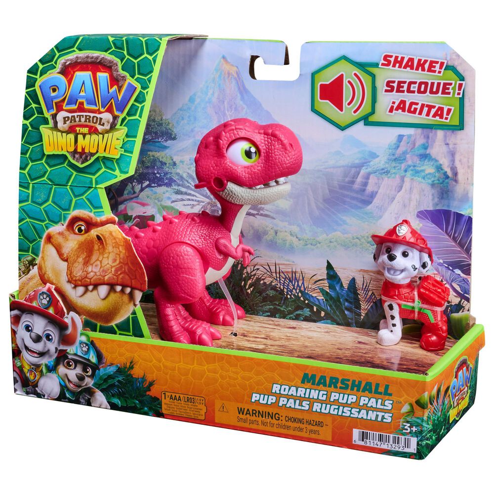 PAW Patrol Marshall Roaring Pup Pals Action Figure Set, , large