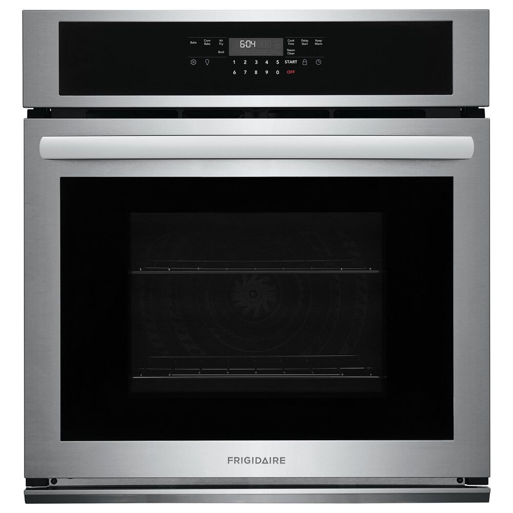Frigidaire 27" Single Wall Oven with Air Fry in Stainless Steel, , large
