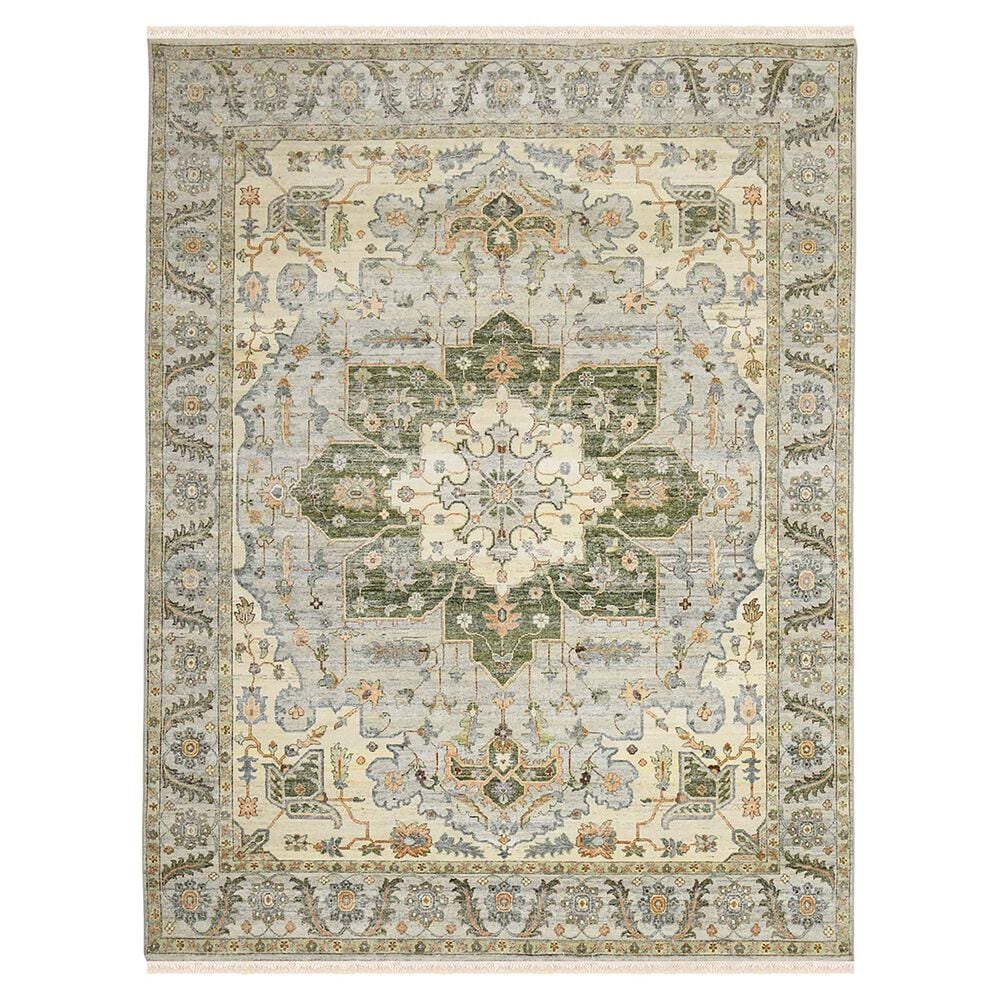 Amer Rugs Milano 2" x 3" Stone White Area Rug, , large