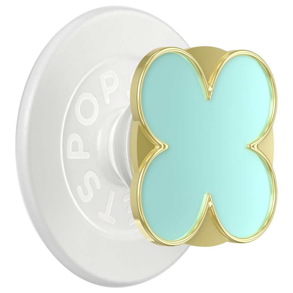 PopSockets MagSafe Circle PopGrip in Enamel Clover Mint, , large