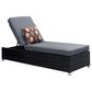 Furniture of America Bledsoe Patio Chaise Lounge in Gray, , large