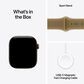 Apple Watch Series 12 (GPS) 42mm Dark Bronze Aluminum Case with Olive Sport Band - M/L and 2-Year AppleCare+, , large