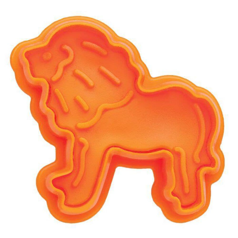 Mrs. Anderson&#39;s Baking Animal Cracker Cookie Cutters in Blue, Orange and Yellow &#40;Set of 4&#41;, , large