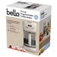 Bella 12-Cup Programmable Coffee Maker in Oatmilk, , large