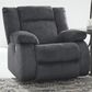 Ashley Burkner Power Rocker Recliner in Marine Velvet, , large