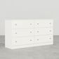Lemoore Essential 6-Drawer Dresser in Rockport White, , large