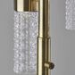 Adesso Harriet LED Floor Lamp in Antique Brass, , large