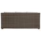 Venture Oasis Wicker Sofa with Birch Cushion in Ash Gray, , large