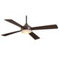 Minka-Aire Aluma 52" Ceiling Fan with LED Light in Oil Rubbed Bronze, , large