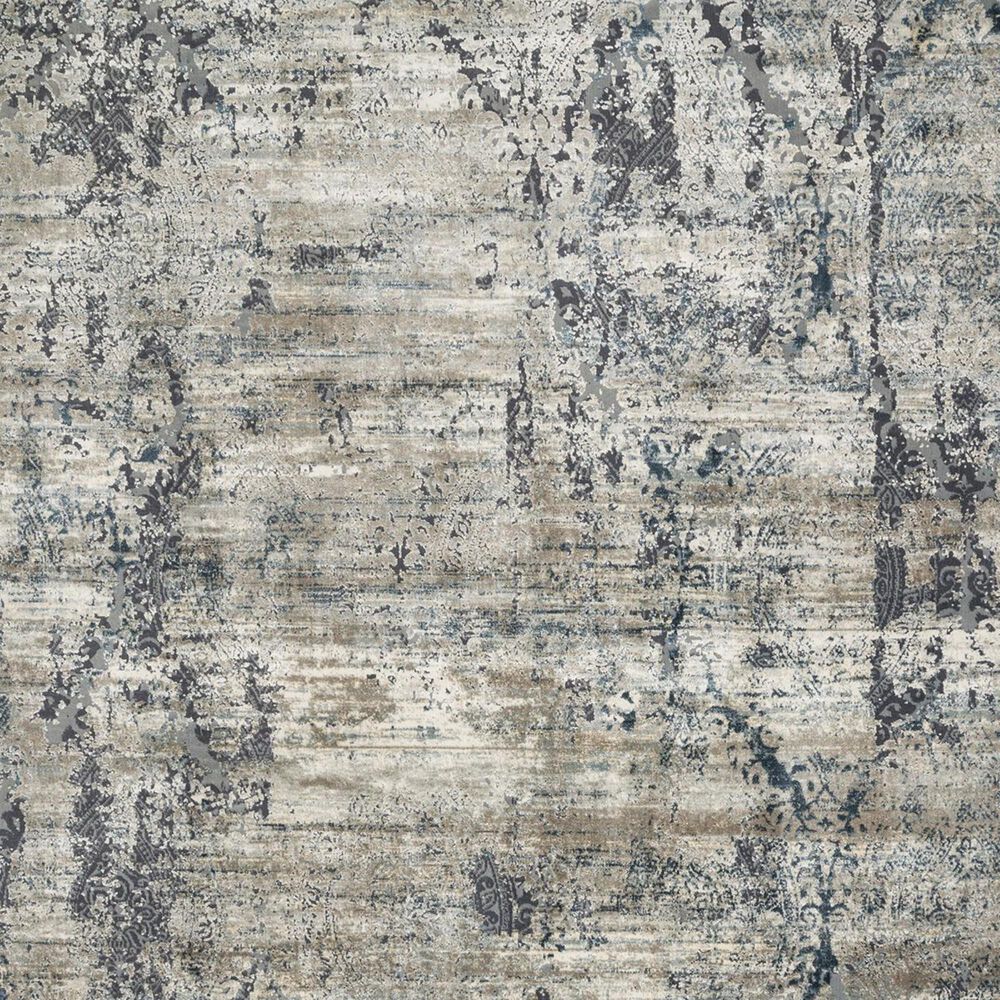 Loloi Cascade CAS-01 7&#39;10&quot; x 10&#39;10&quot; Taupe and Blue Area Rug, , large