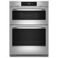 KitchenAid 6.4 Cu. Ft. Smart Electric Combo Wall Oven with Intelligent Cooking Camera in PrintShield Stainless Steel, , large