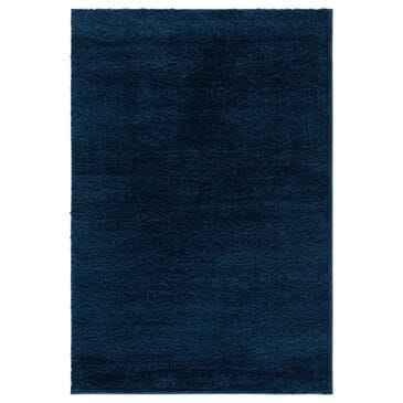 Safavieh August Shag AUG553M 3" x 5" Navy Area Rug, , large
