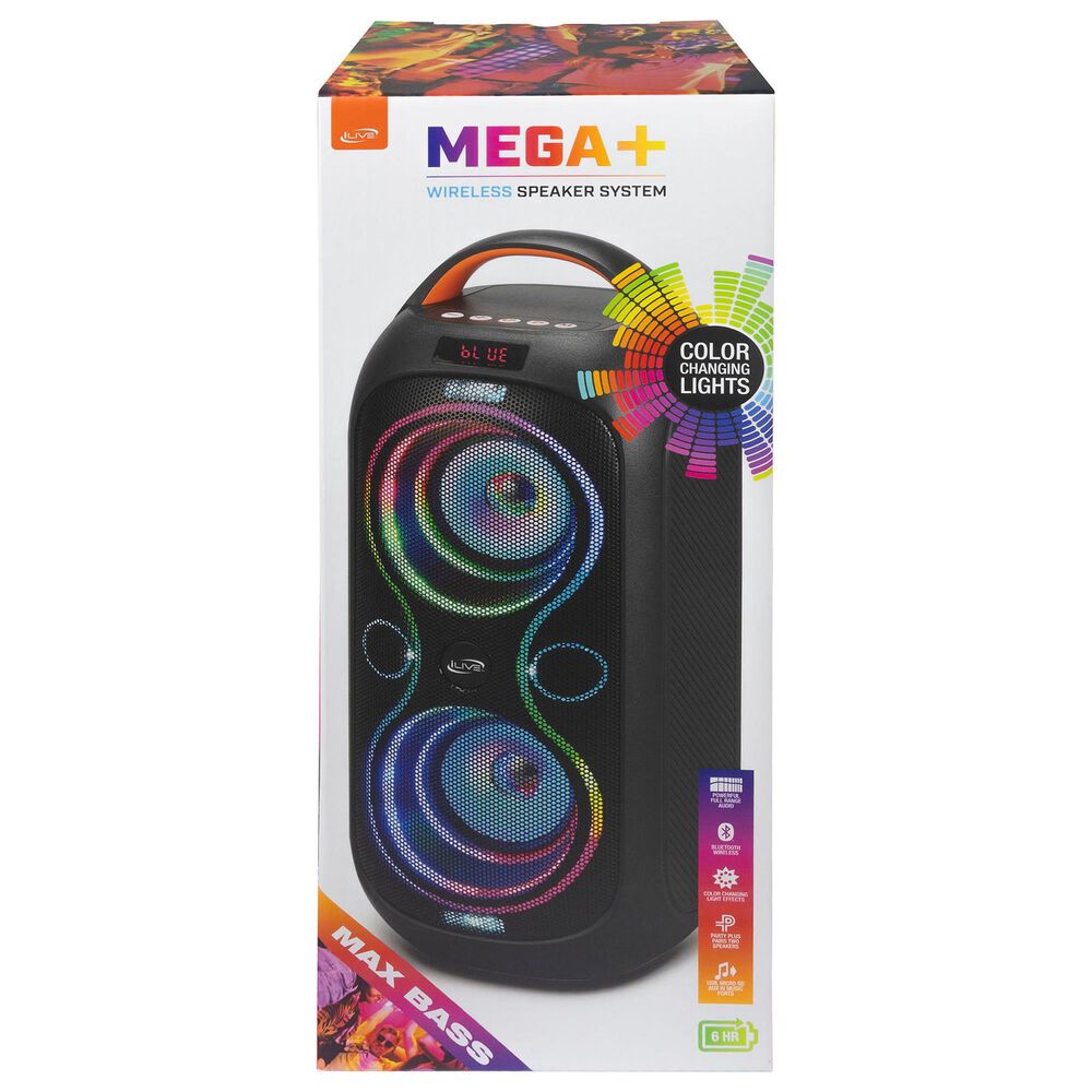 iLive Mega+ Wireless Speaker System in Black, , large