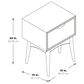 OSP Home Copenhagen Accent Table in Walnut, , large