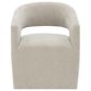 Furniture of America Rivena Modern Arm Chair with Casters in Taupe, , large