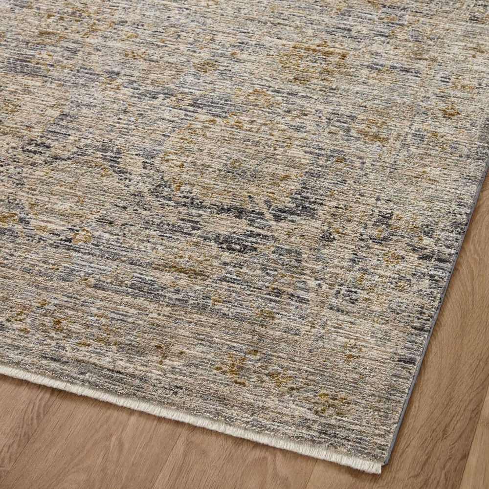 Loloi Katherine 2&#39;3&quot; x 3&#39;10&quot; Charcoal and Gold Area Rug, , large
