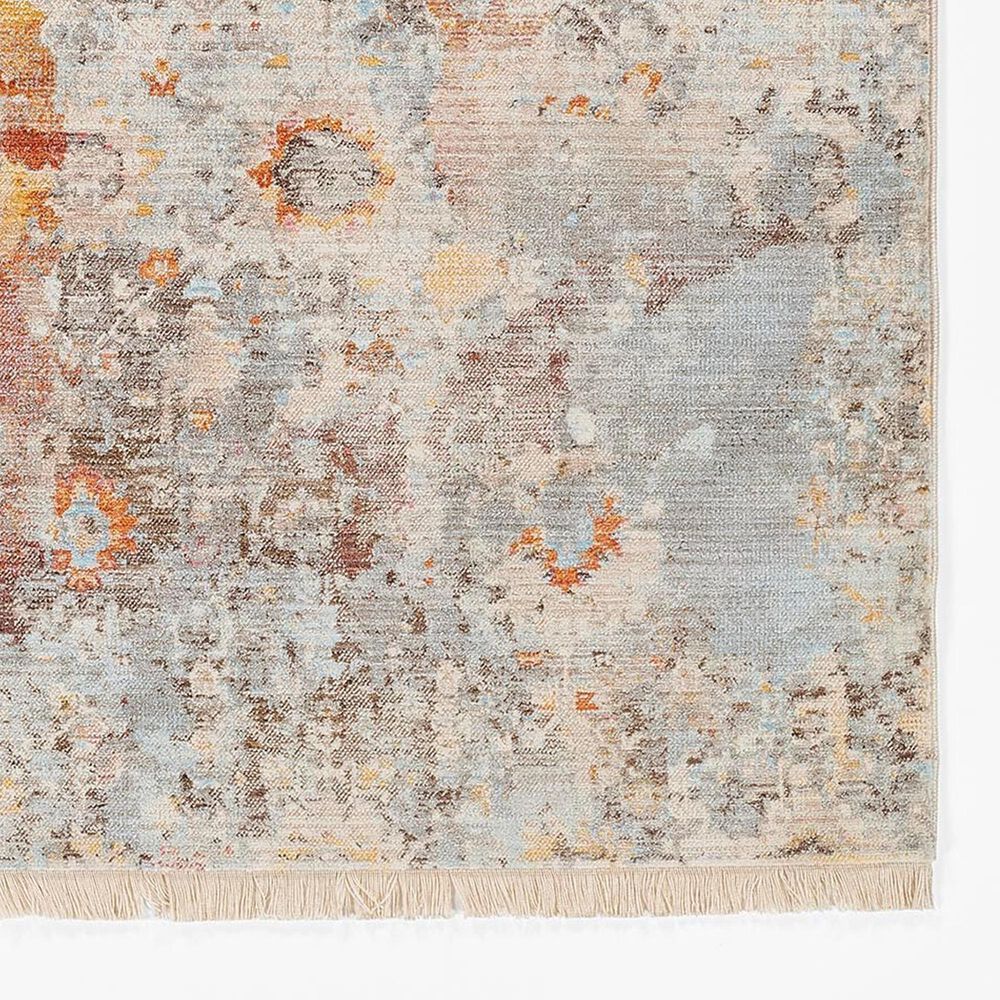 Momeni Izmir IZ-01 2&#39; x 3&#39; Tan, Blue and Rust Area Rug, , large