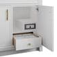 James Martin Bellshire 36" Single Bathroom Vanity in Bright White with 3 cm Phantome Eclos Top and Rectangular Sink, , large