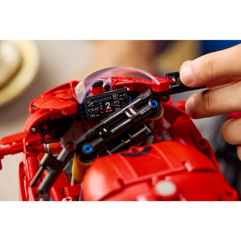 LEGO Ducati Panigale V4 S Motorcycle Building Set in Red, , large