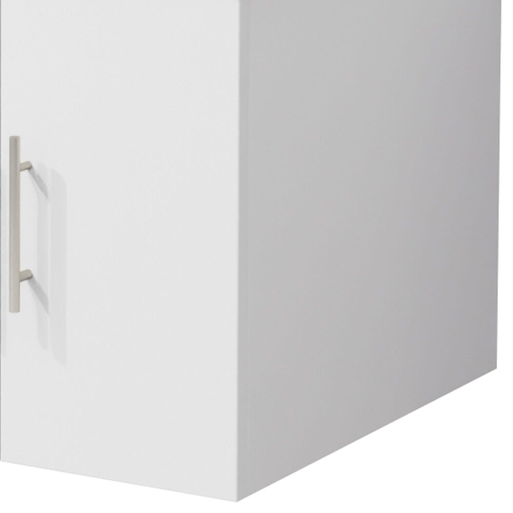 Lexora Home Geneva 24" Single Bathroom Vanity in Glossy White with 2 cm White Cultured Marble Top and Rectangular Sink, , large