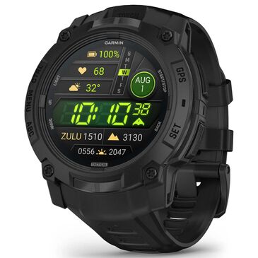 Garmin Instinct 3 AMOLED Tactical Edition Smartwatch 50mm in Black, , large