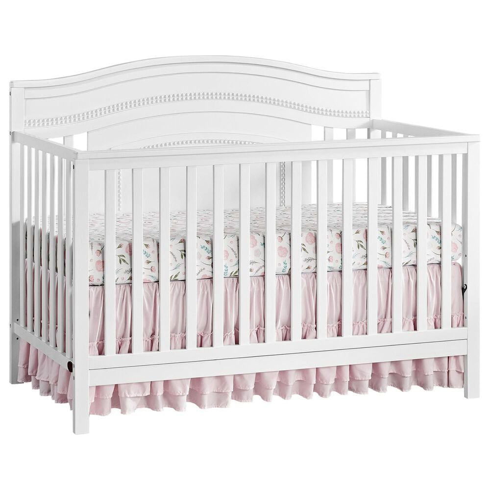 Oxford Baby Briella 4-In-1 Convertible Crib in White, , large