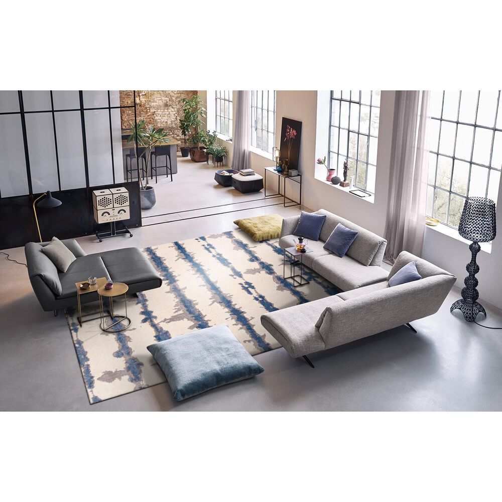 Radici USA Dora 10&#39; x 14&#39; White and Ivory Area Rug, , large