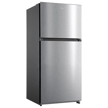 Midea 20.5 Cu. Ft. Garage Ready Top-Freezer Refrigerator in Stainless Steel, , large