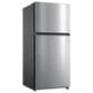 Midea 20.5 Cu. Ft. Garage Ready Top-Freezer Refrigerator in Stainless Steel, , large