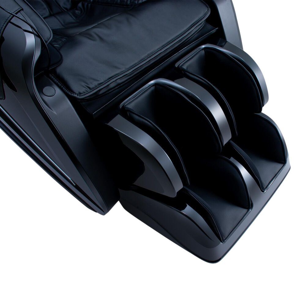 Cozzia Shiatsu Massage Chair with 2D Li Flex Track in Black, , large