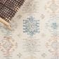 Safavieh Micro-Loop MLP476M 3" x 5" Ivory and Blue Area Rug, , large