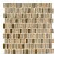 Dal-Tile Clio Mosaics Selene 12" x 12" Glass and Stone Mosaic Sheet, , large