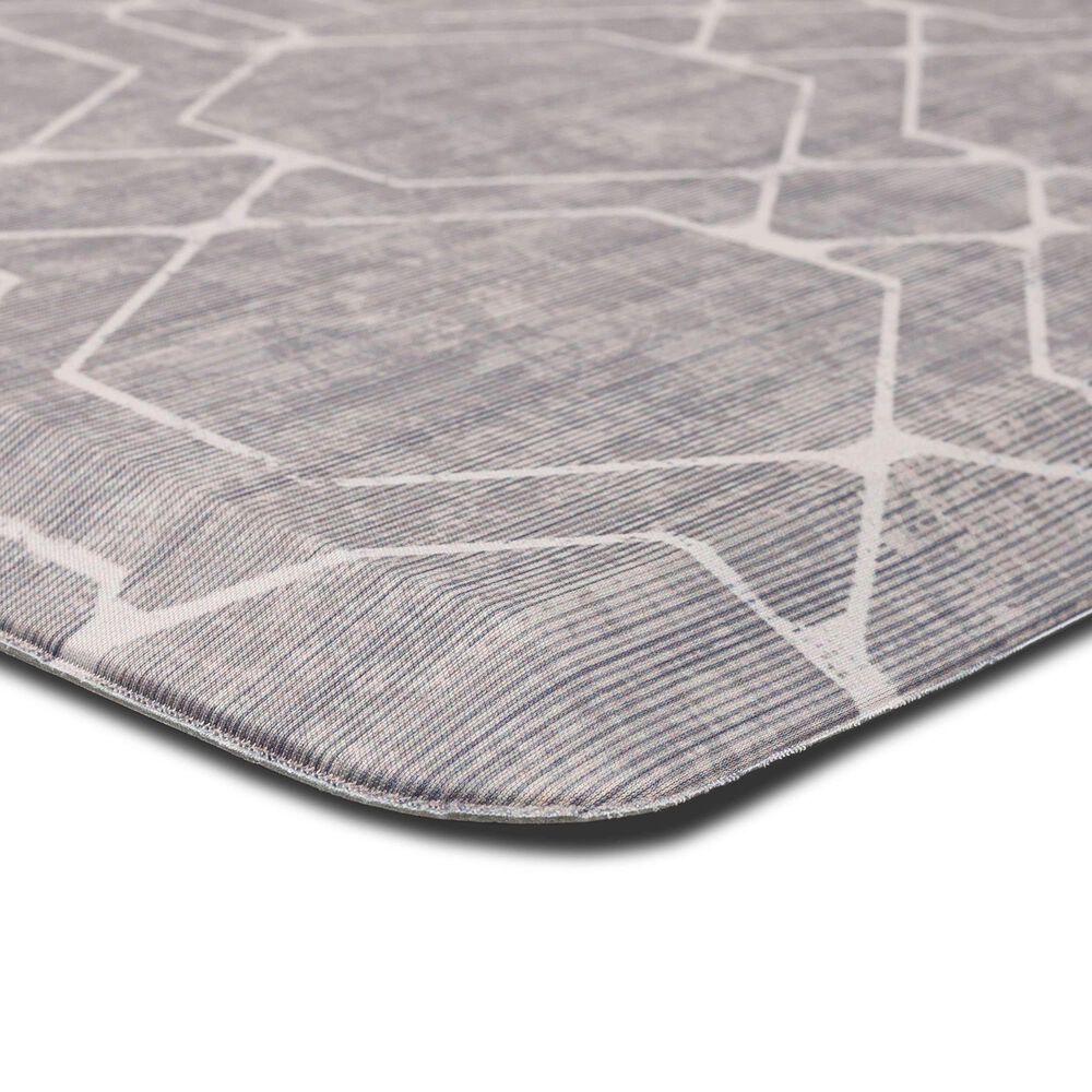 Mohawk Dri-Pro Deluxe Diamond Fret 1&#39;8&quot; x 3&#39;6&quot; Multicolor Area Rug, , large