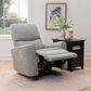 Linon Home Decor Colton Power Recliner in Grey, , large
