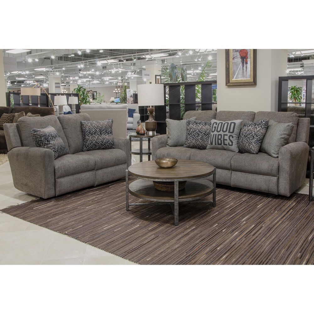 Catnapper Calvin Power Reclining Loveseat in Otter, , large