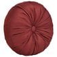 J. Queen New York Bari 15" Round Throw Pillow in Red, , large