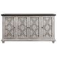 Rustic Imports Calais 4-Door Cabinet in Castello Gray and Brown, , large