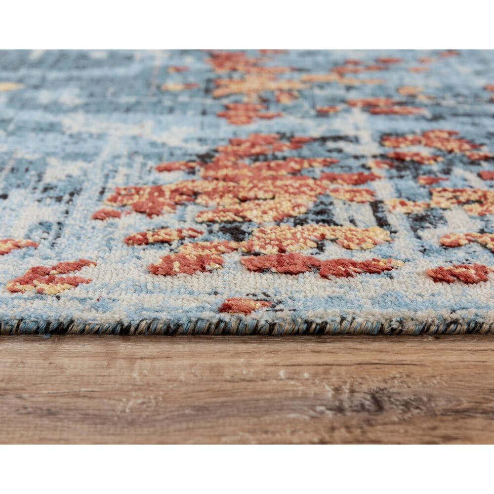 RIZZY Premier PMR101 8&#39; x 10&#39; Blue Area Rug, , large