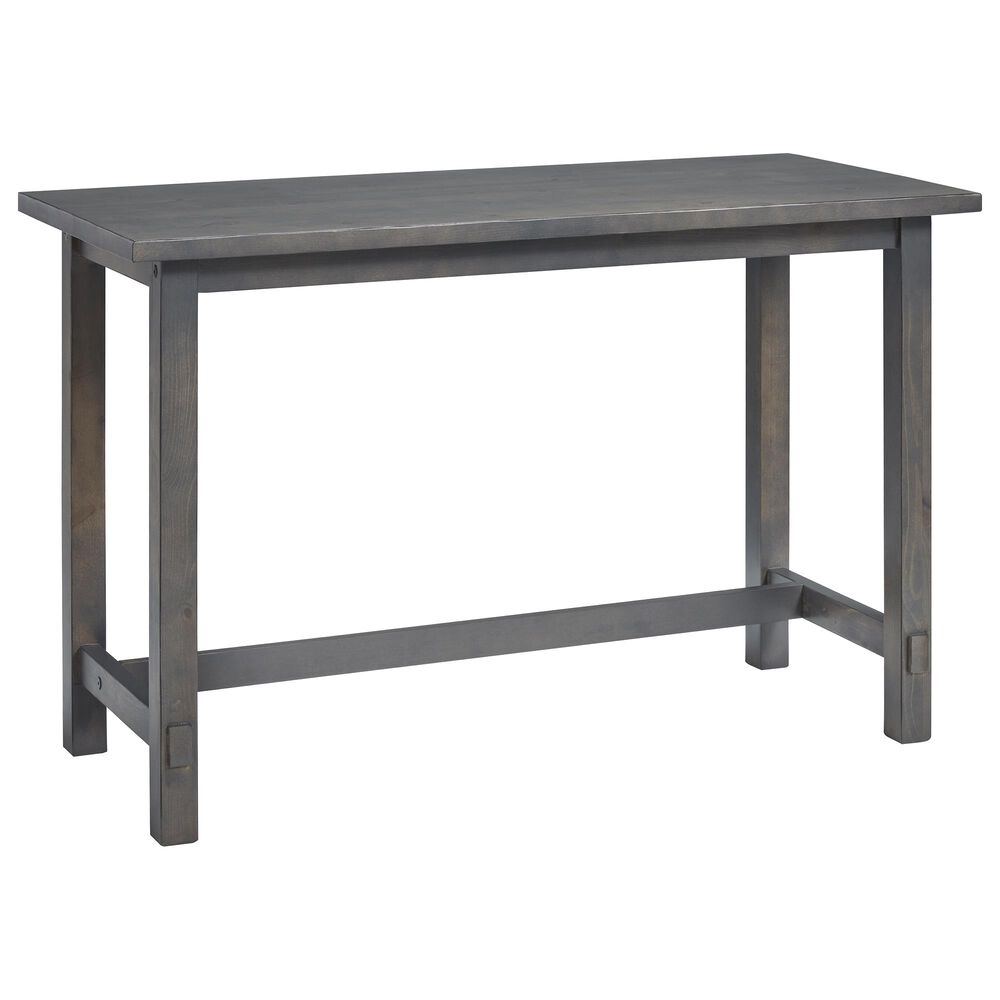 Tiddal Home Mesa Desk in Distressed Gray, , large